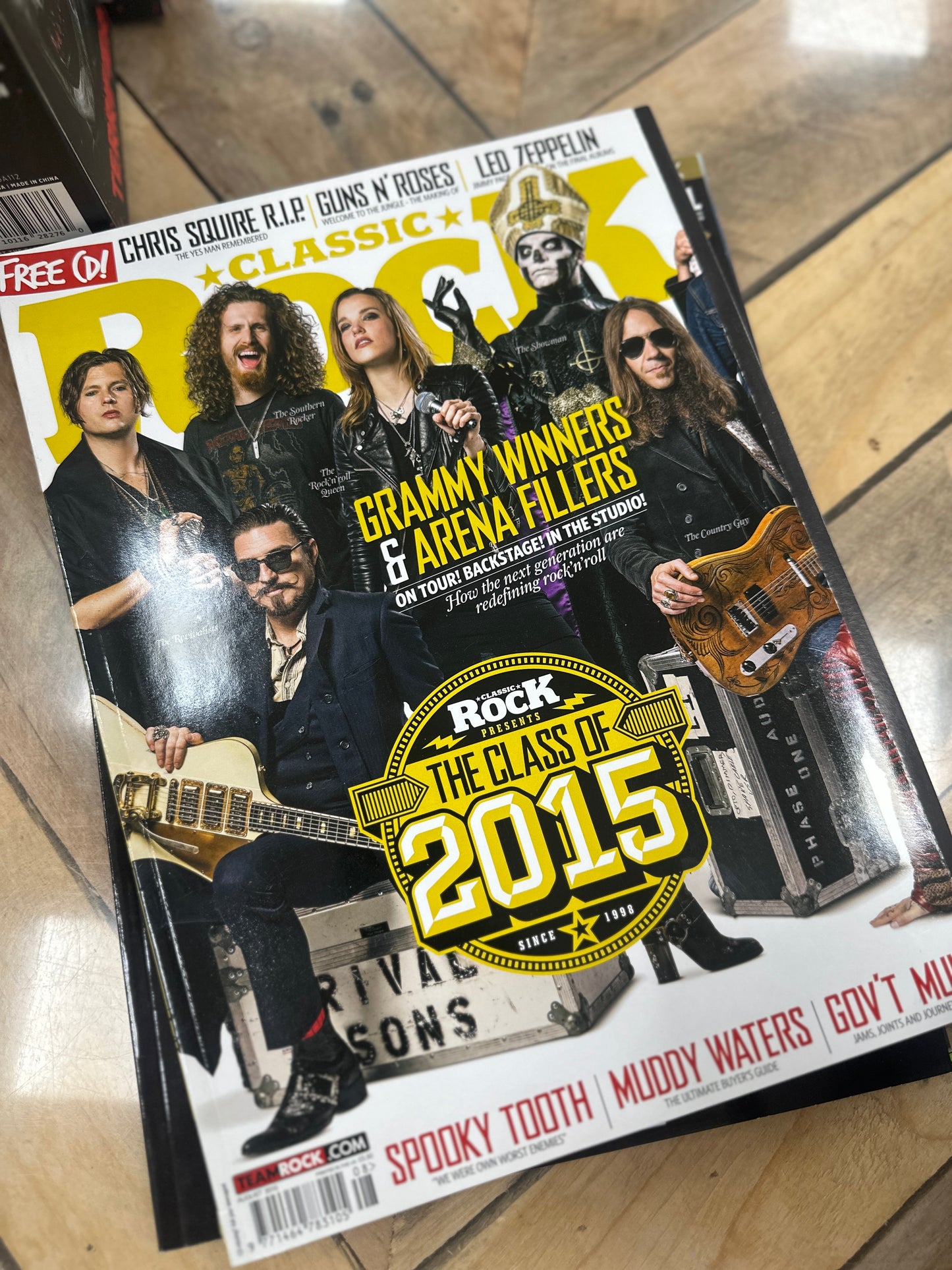 Classic Rock Class of 2015 Magazine Issue 213