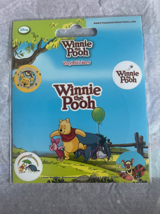 Winnie the Pooh Vinyl Sticker Pack