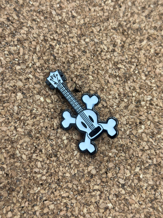 Paul Frank Bone Guitar Brooch