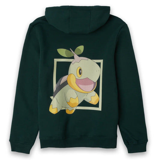 Pokemon Turtwig Forest Green Hoodie