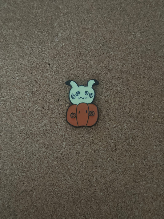 Mimikyu In Pumpkin Pin Badge