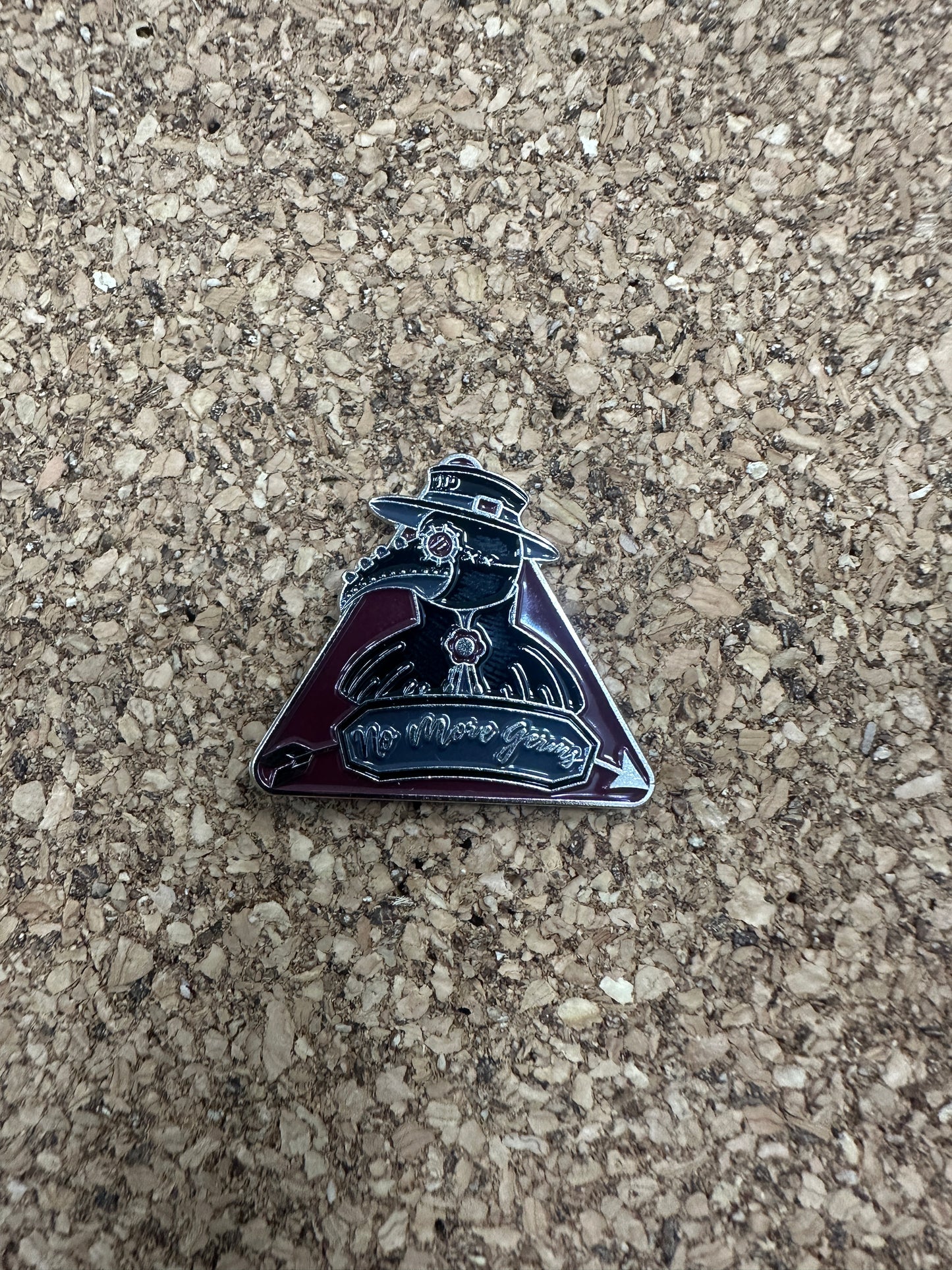 Plague Doctor Pin Badge
