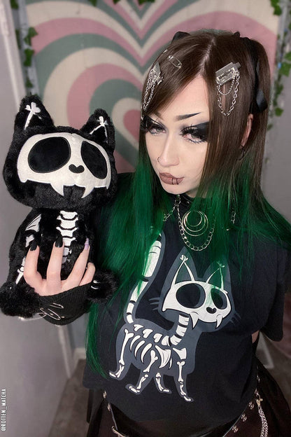 Skelekitty Plush Toy