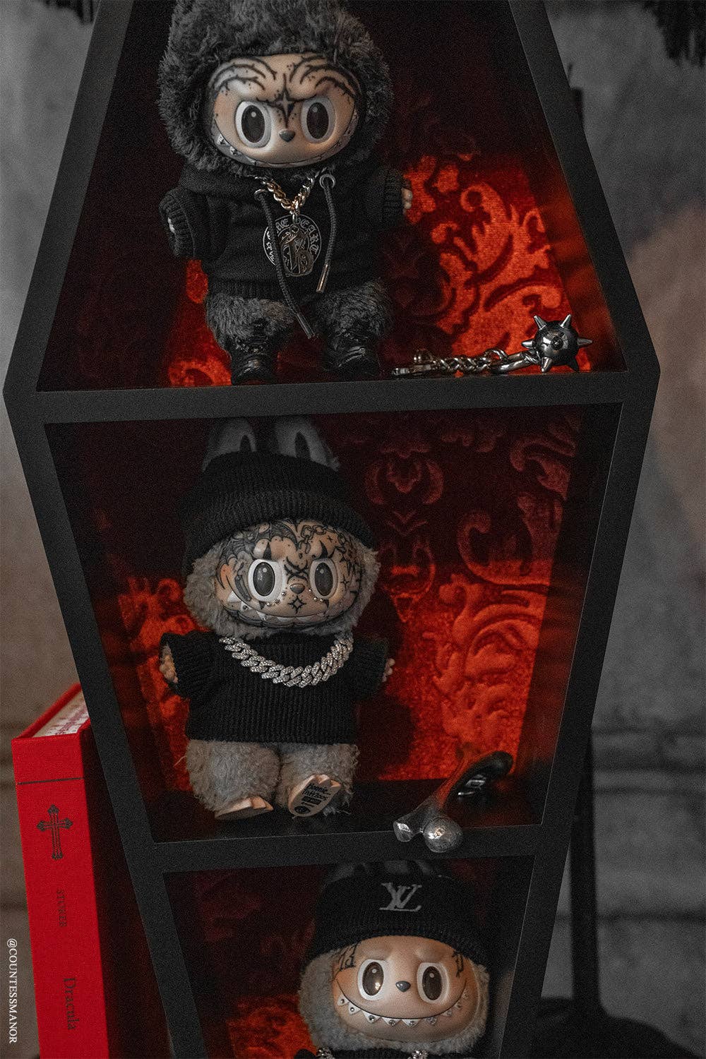 Haunted Mansion 20" Coffin Shelf