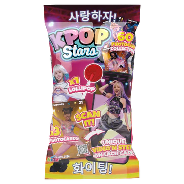 K-Pop Stars Mystery Lollipop & Cards