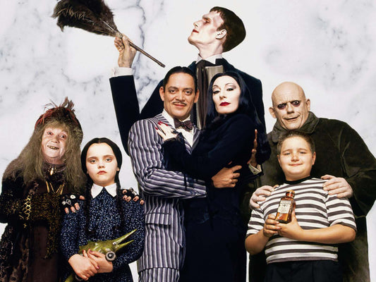 The Addams Family Artist Parody Waterproof Sticker
