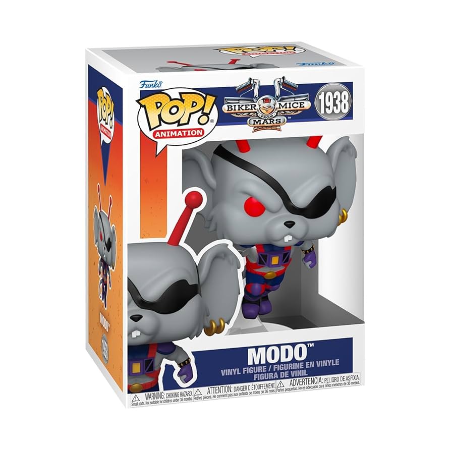 Biker Mice From Mars 1938 Modo Funko Pop! Vinyl Figure