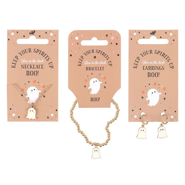 Glow In The Dark Ghost Jewellery