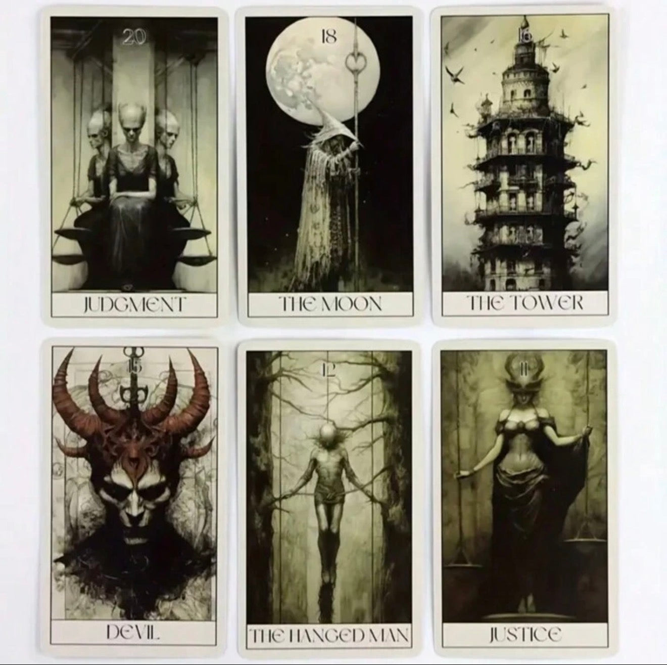 Horror Tarot Deck