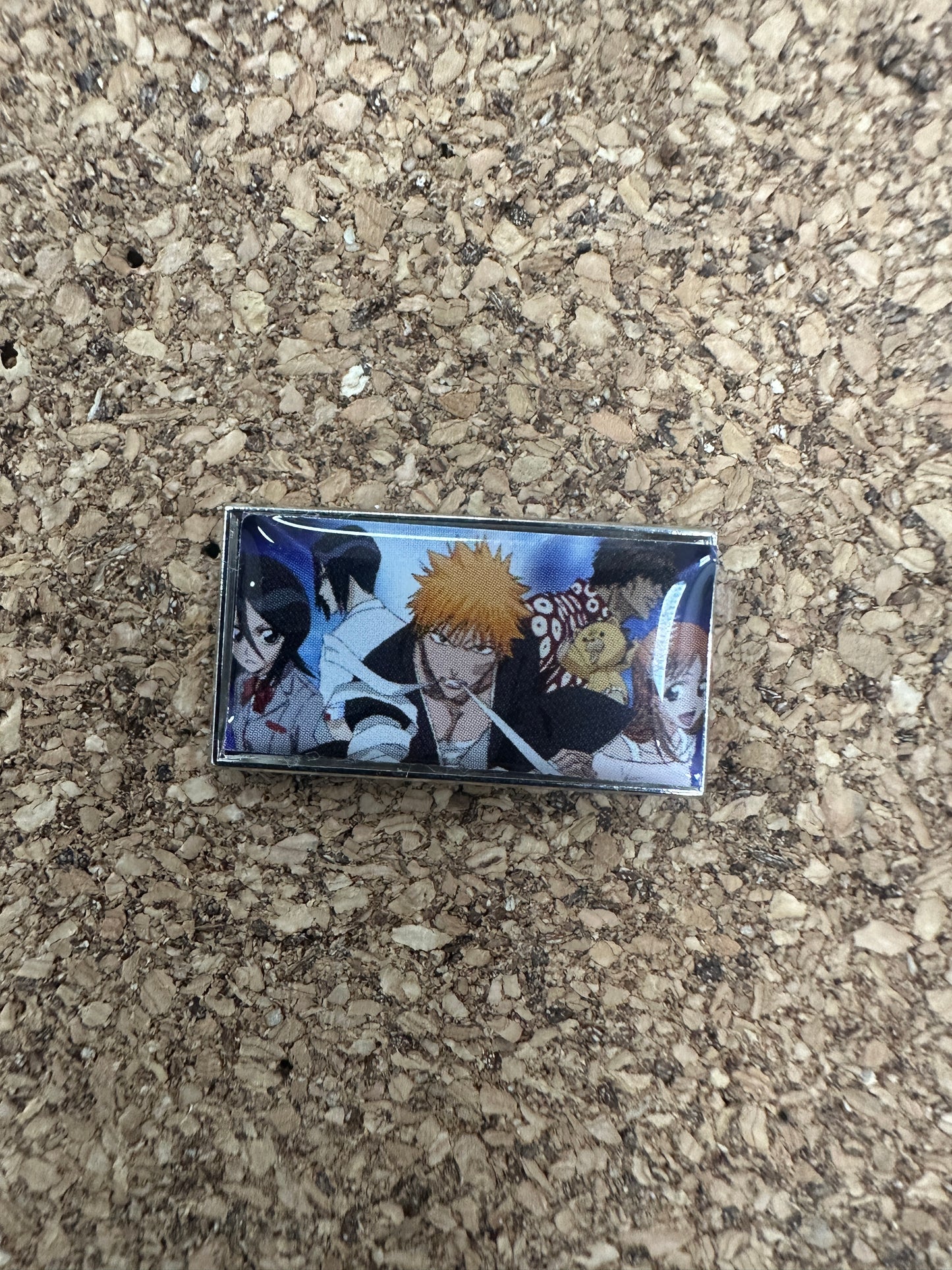 Bleach Rectangular Pin Badge