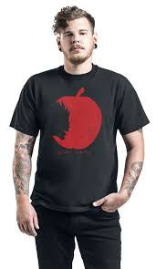 Death Note Ryuks Apple Black T-Shirt