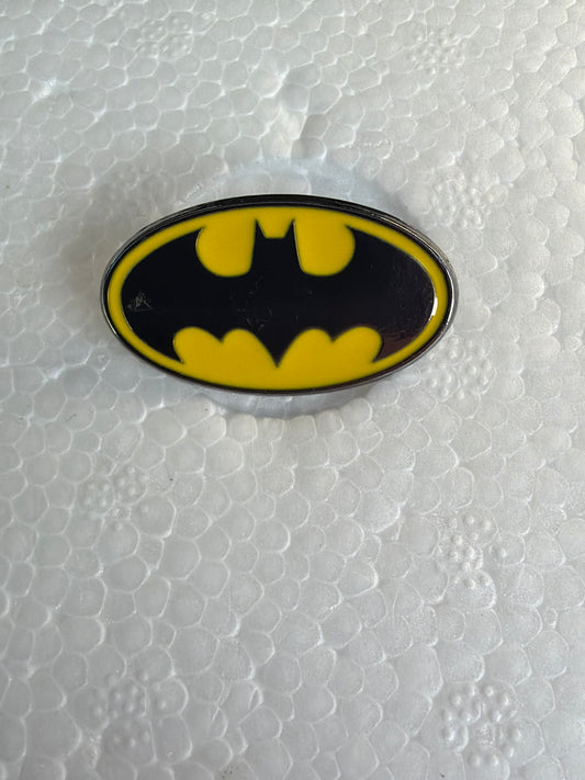 Batman Metallic Classic Logo Pin Badge