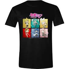 Hatsune Miku Mini Anthem Black T-Shirt