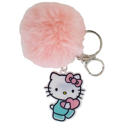 Sanrio Hello Kitty Pom Pom Keyring