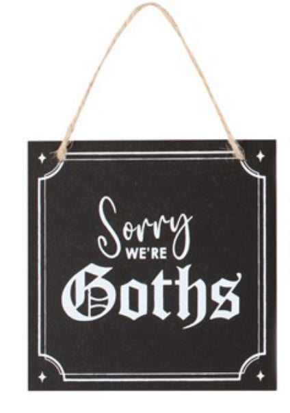 Gothic Mini Signs