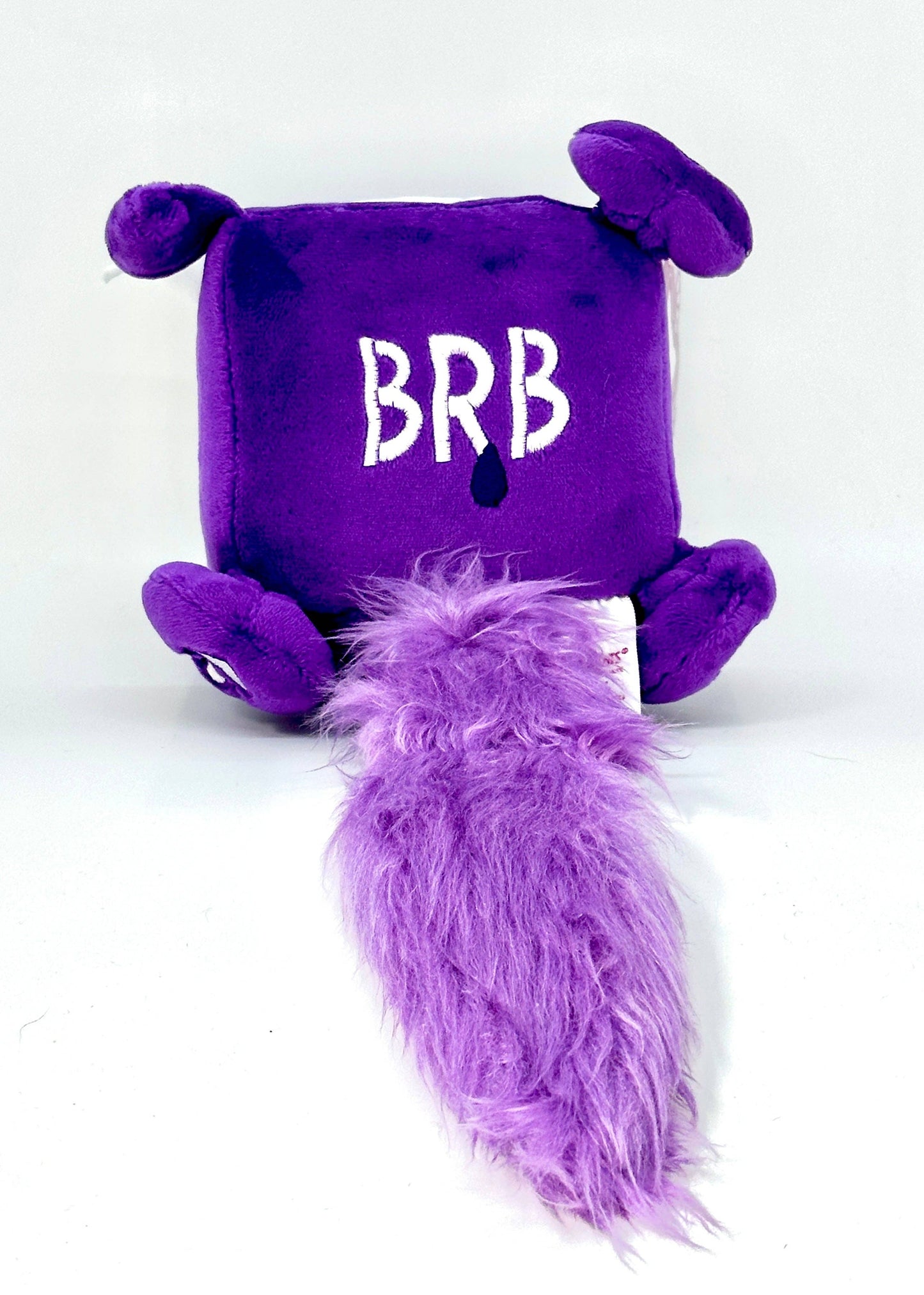 GhostPuss PURPLE signature size SIGNED AND NUMBERED plushie xxx/200