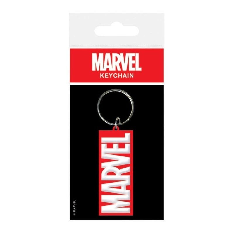 Marvel Logo Rubber Keychain