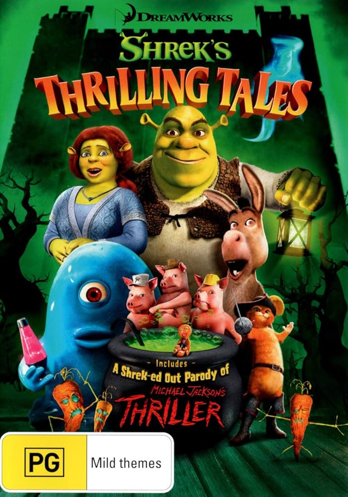 Shrek's Thrilling Tales DVD