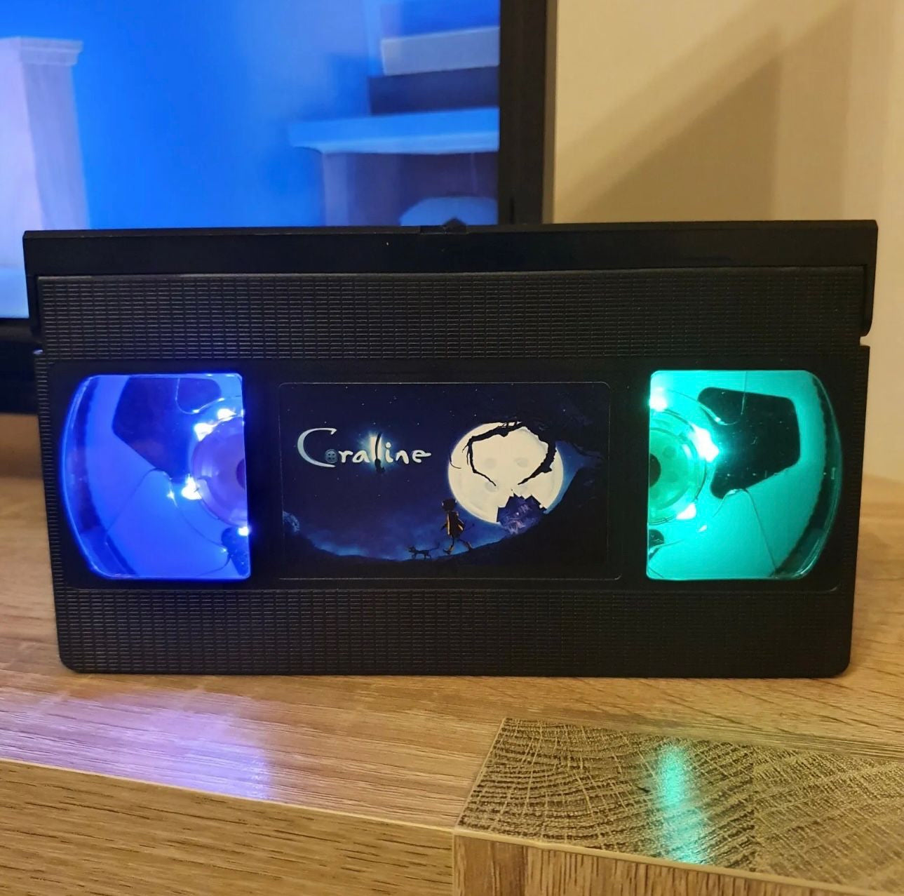 Coraline (2009) VHS LED Lamp