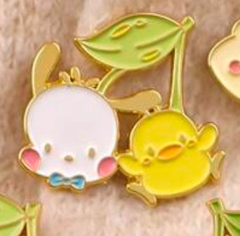 Sanrio Character Cherry Pin Badge