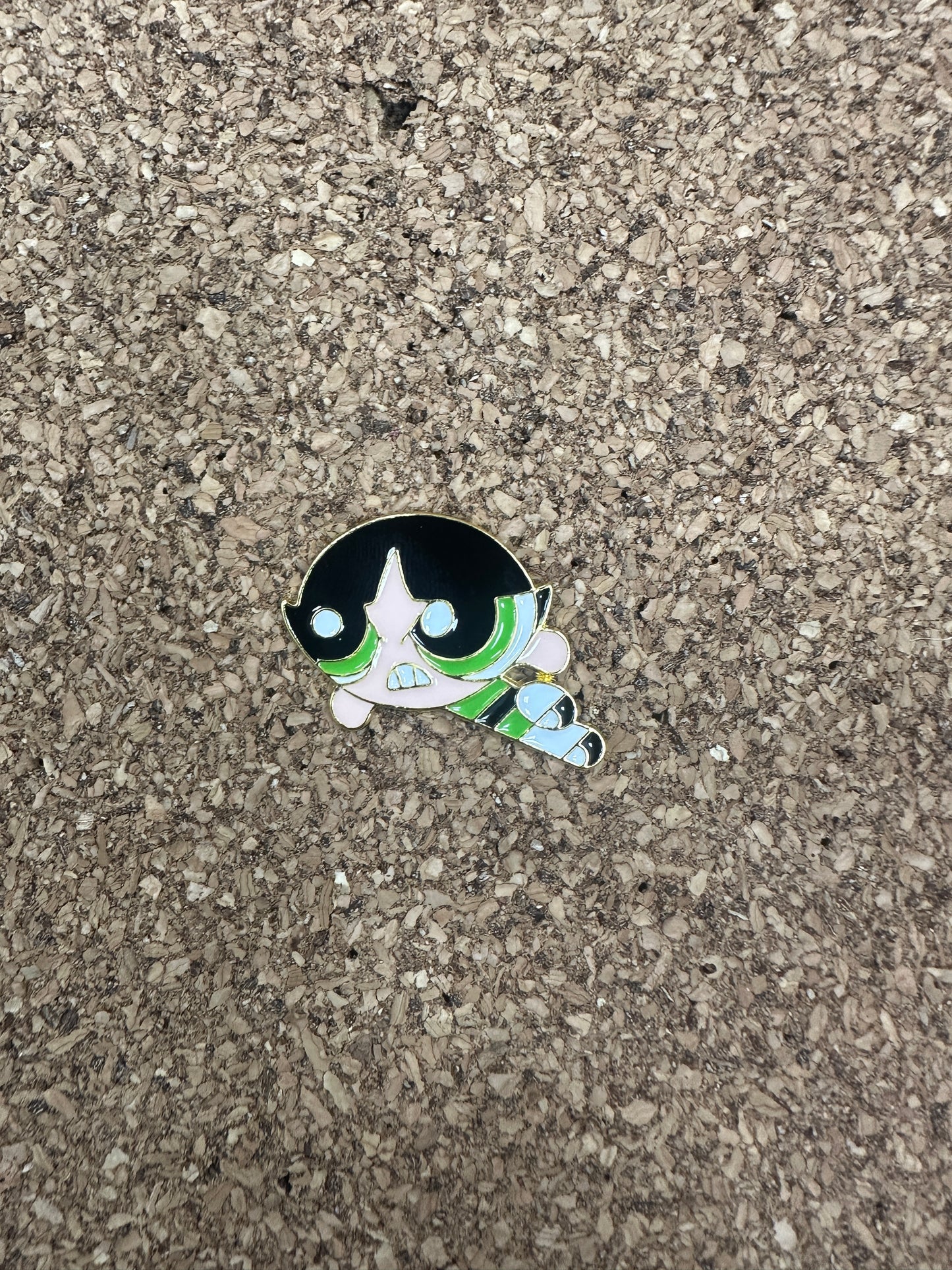 Powerpuff Girls Buttercup Pin Badge