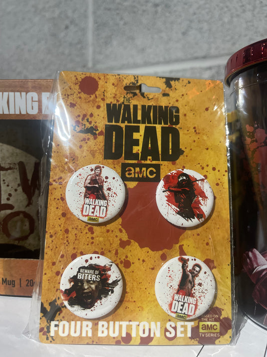 The Walking Dead Badge Set