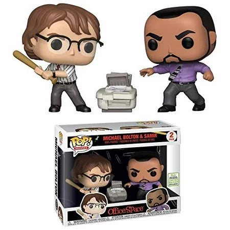 Office Space Michael Bolton & Samir Funko Pop! Vinyl Figures