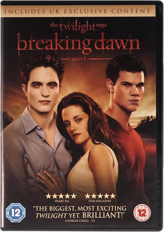 The Twilight Saga Breaking Dawn Part 1 DVD