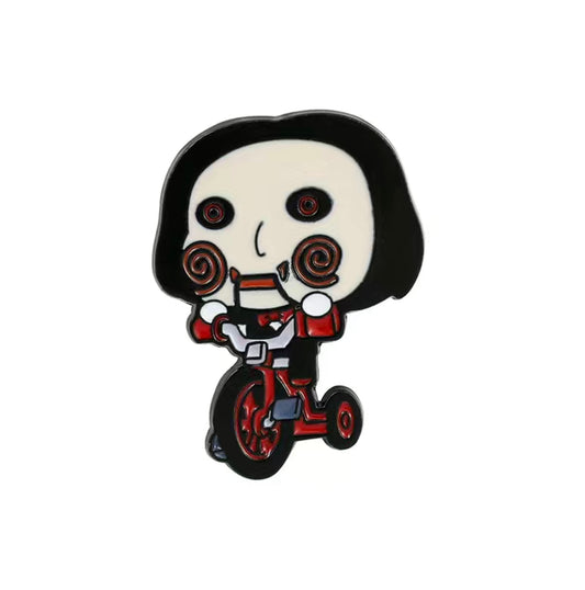 Saw Billy the Puppet Chibi Pin Badge