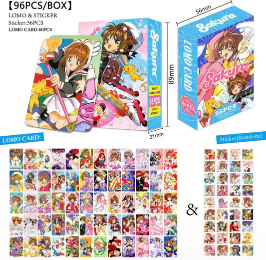 Sakura 96PC Lomo Card Pack