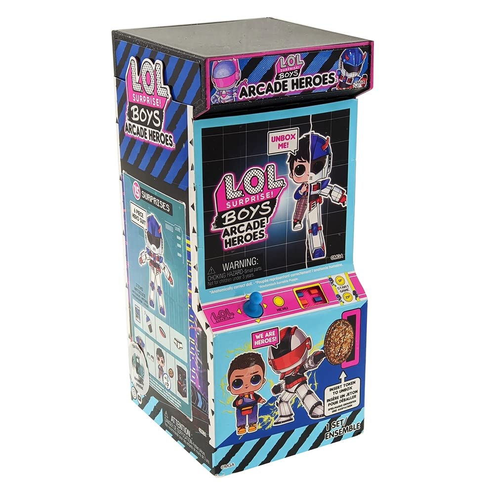 LOL Surprise Boys Arcade Heroes – Action Figure Doll Blindbox