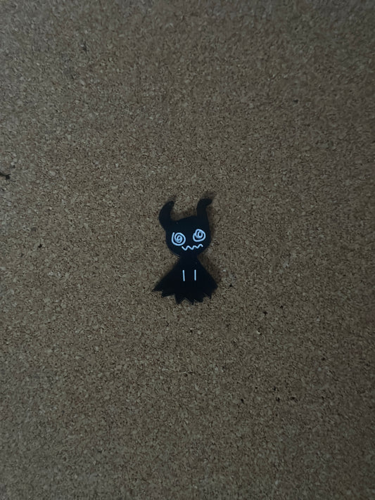 Dark Mimikyu Pin Badge