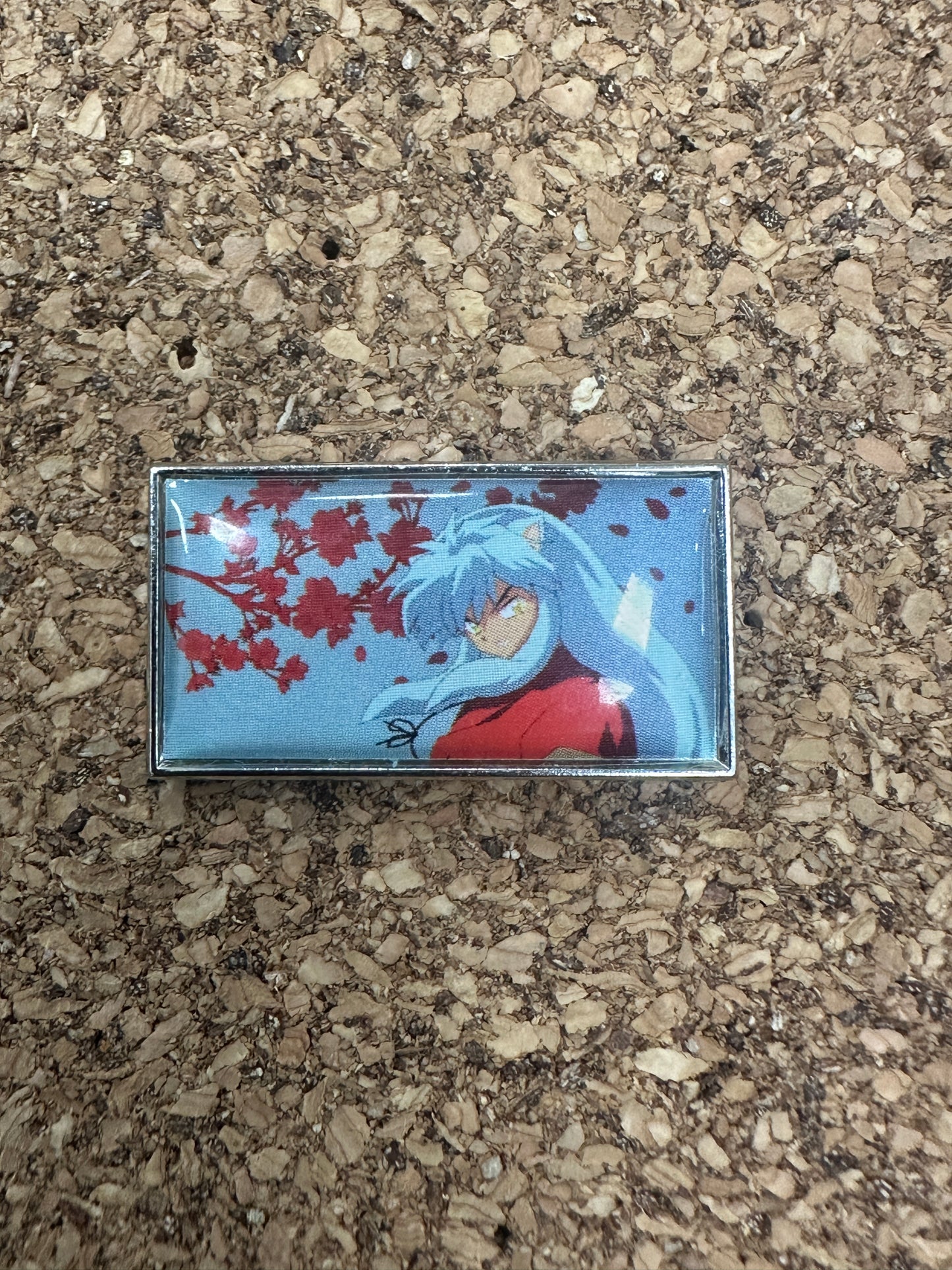 Inuyasha Rectangular Pin Badge