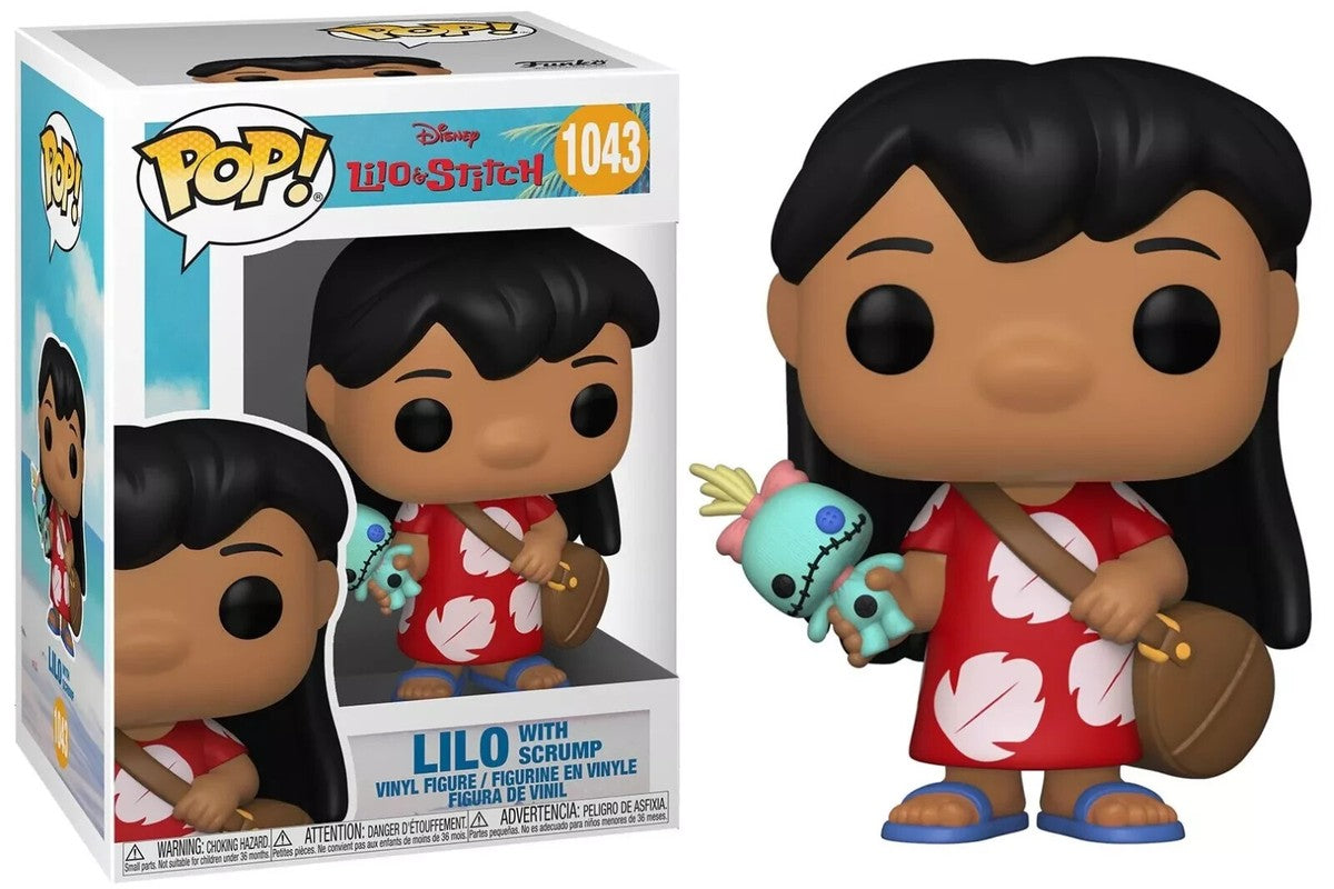 Funko Pop! Disney Lilo & Stitch 1043 Lilo With Scrump Vinyl Figure