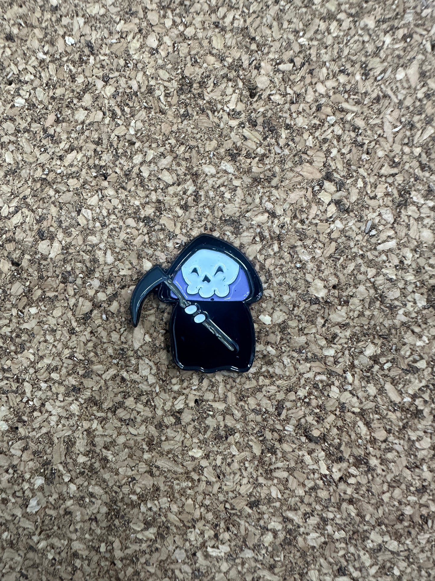 Grim Reaper Chibi Pin Badge