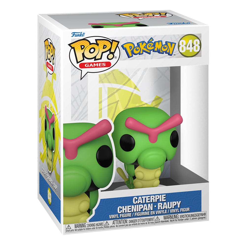 Pokémon 848 Caterpie Funko Pop! Vinyl Figure