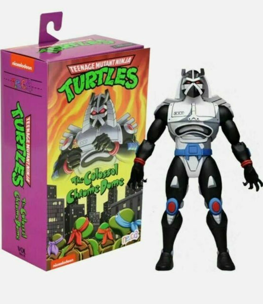 Teenage Mutant Ninja Turtles The Colossal Chrome Dome Neva Figure