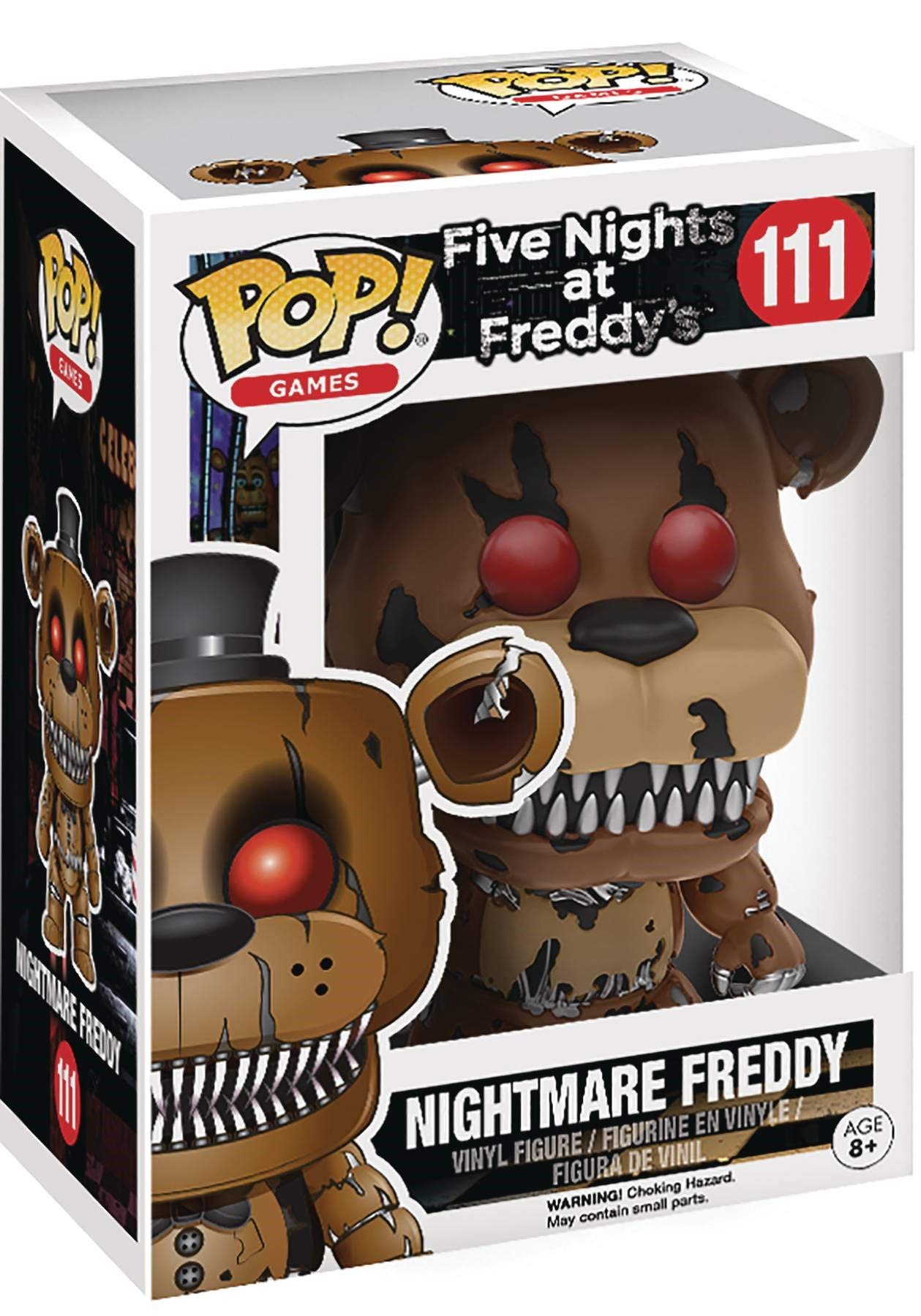 Funko Pop! Five Nights At Freddy’s 111 Nightmare Freddy Vinyl Figure