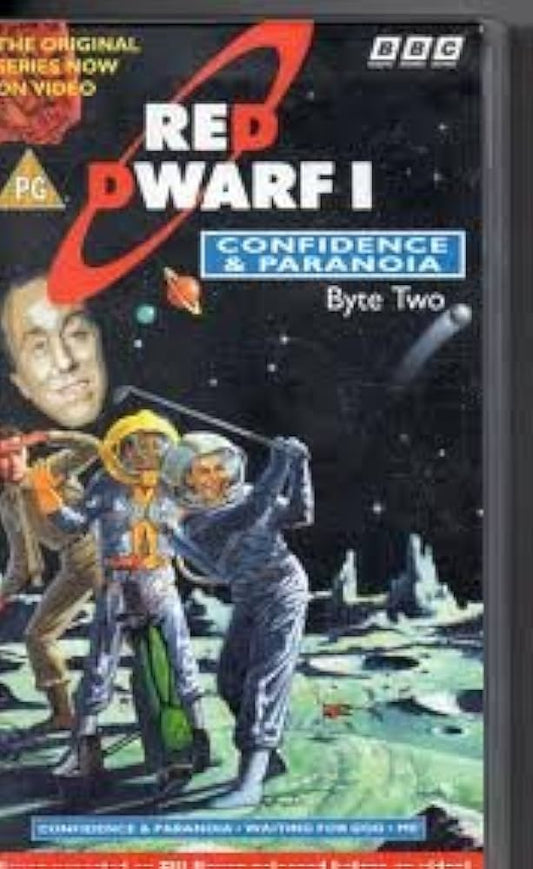 Red Dwarf I Byte Two Confidence & Paranoia VHS Tape
