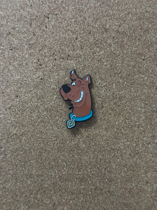 Scooby Doo Headshot Pin Badge