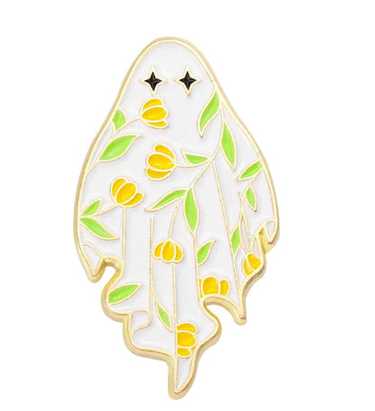 Ghost Pin Badge