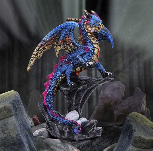 Den Defender Blue 10.5cm Statue