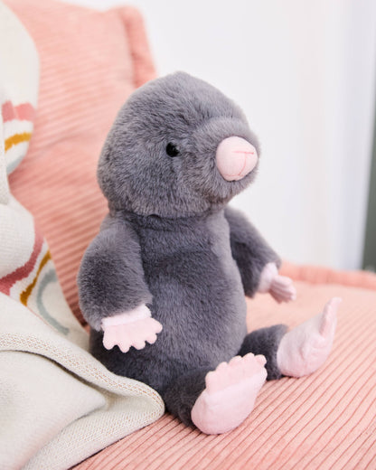 Mula Mole Stone Grey Soft Plush Toy Teddy Bear