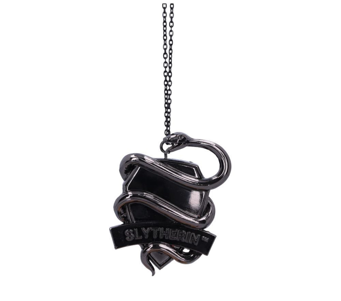 Harry Potter Silver Slytherin Crest Hanging Ornament