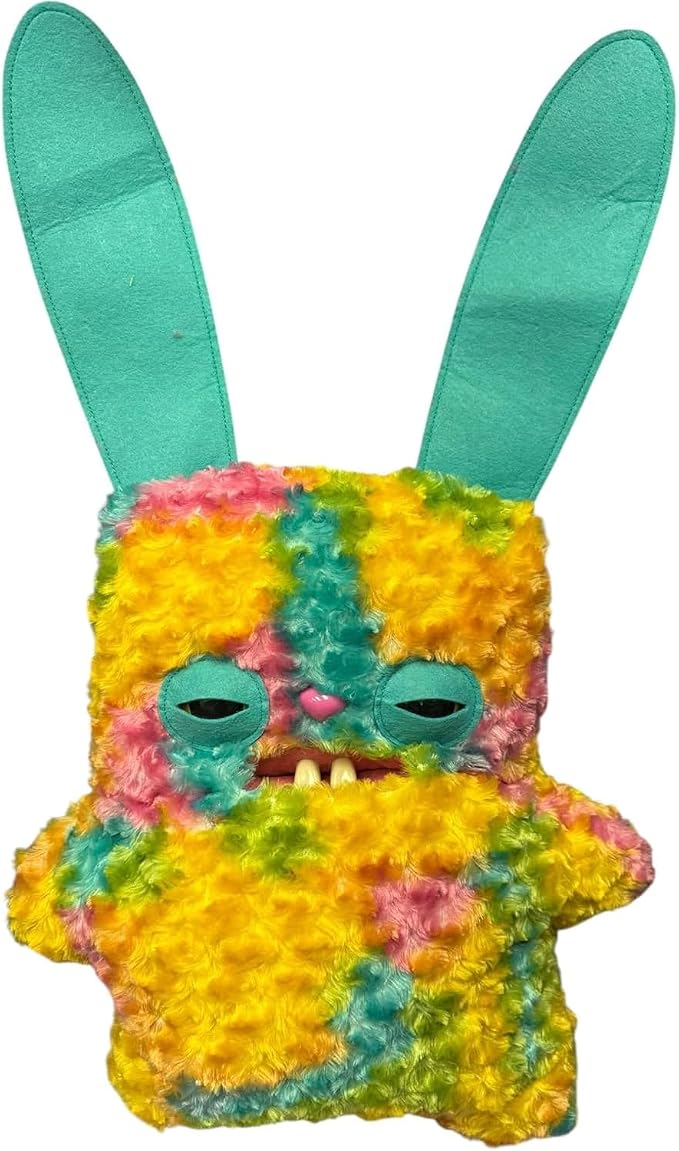 Zuru Fugglers Bigg Fuggs Rabid Rabbit Tie Dye Plush