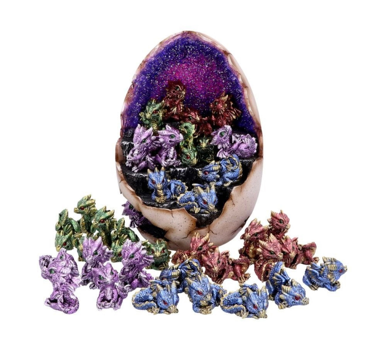Geode Gathering 24.8cm Mini Statue
