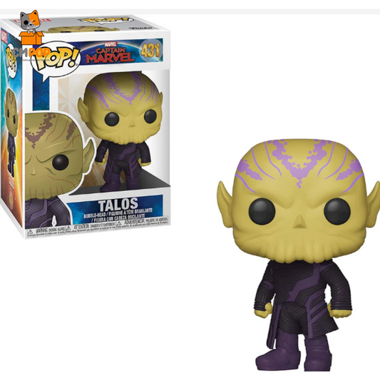 Marvel Captain Marvel 431 Talos Funko Pop