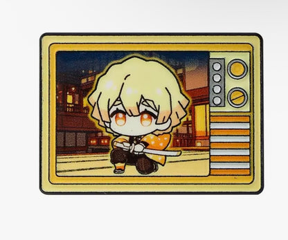 Demon Slayer Retro TV Pin Badge