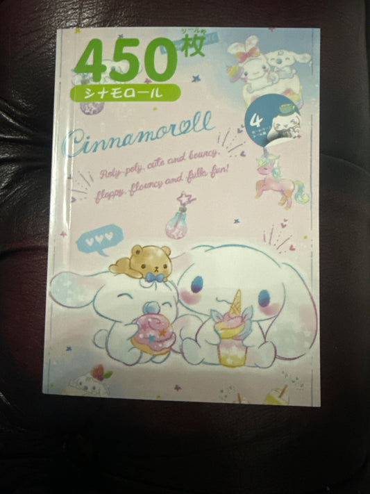 Sanrio Cinnamoroll Sticker Book