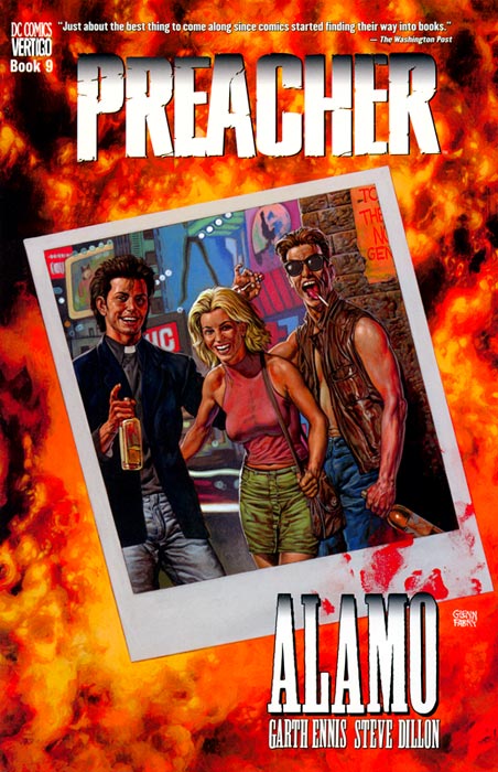 Preacher Alamo Comic